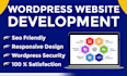 create a responsive wordpress website SEO friendly