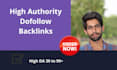 build powerful and high da dofollow SEO backlinks for google top rankings