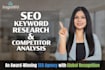 do advanced SEO keyword research and competitor analysis that actually rank
