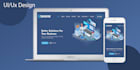 design modern responsive website UI UX design