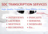 transcribe audio and do video transcription accurately