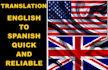 translate english to spanish