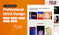 do figma landing page design, website UI UX redesign