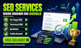 do full website SEO optimization for google top ranking