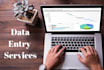 data entry, copy paste, and web research