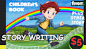 do children book writing, kids story, and book novel