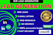 provide b2b linkedin lead generation and web scraping