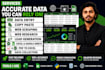 do data entry collection, scraping excel and lead generation