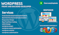 do wordpress theme modification and responsive
