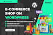 design develop build fast speed seo wordpress ecommerce store
