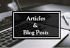 write articles and blog posts