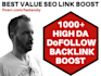 boost google SEO rank w high da dofollow indexed backlinks