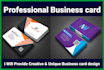 unique and creative professional business card design