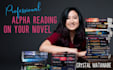 do an alpha reading on your novel