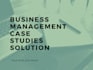 write case studies for your projects