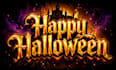 design a halloween flyer banner ad event poster