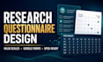 design a research questionnaire and online survey in google forms