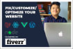 do anything relating PHP, laravel, react, vue, wordpress