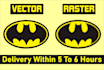 vectorize or redraw  your image and logo