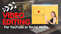 edit your youtube vlog video
