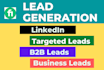 do linekdin lead generation, email extraction service b2b