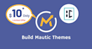 build mautic email and landing page theme
