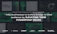 design a premium powerpoint presentation
