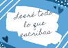 seré el lector beta de todo lo que escribas