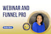 be your webinar consultant