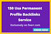 do manually create permanent usa profile link building