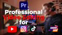 do professional editing for gaming videos, gaming montage