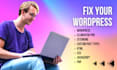 fix wordpress errors, issues, bugs or CSS