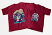 do over print, sublimation,illustration designs t shirt etc