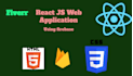 develop a web app using react js and firebase