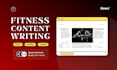 write content on fitness, nutrition, and training