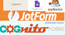 create jotform, google form, typeform and cognito form