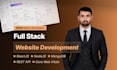 do website development as full stack web developer, react js