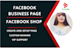 create facebook business page setup and optimize