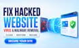 fix hacked website with virus and malware removal
