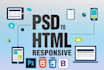 convert psd to html,xd to html,figma to html,sketch to html