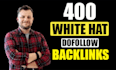 do manual high domain authority white hat SEO backlinks link building