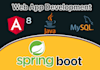 do java,spring boot,restful api,mvc,angular wep development