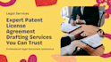 prepare patent license agreement