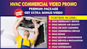 do hvac repair installation air duct cleaning service video promo