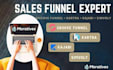 create groove funnels, groovepages, click funnels, kartra,and simvoly funnels
