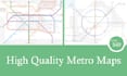 design a custom transit diagram or metro map design for you