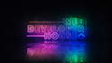 create custom ultra neon intro logo animation video intro