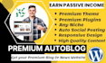 create wordpress automated news website or wordpress auto blog