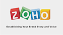 create and design a responsive website on zoho site