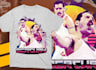 create illustrations and bootleg tshirt design